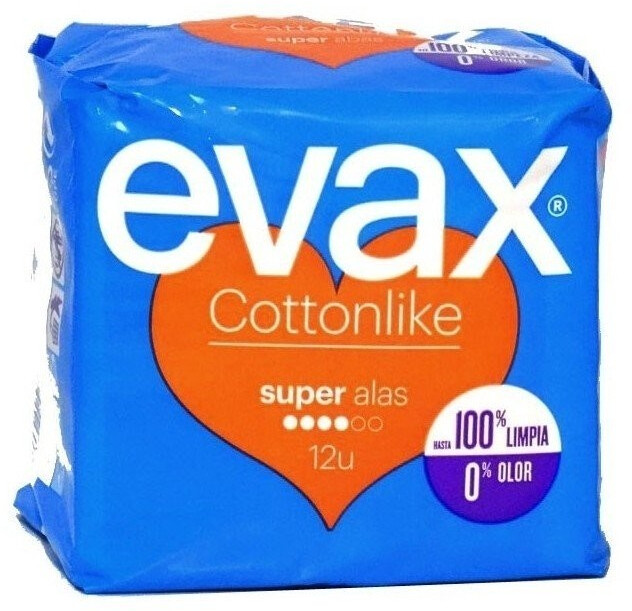 Evax Cottonlike Super with wings (12 uds.)