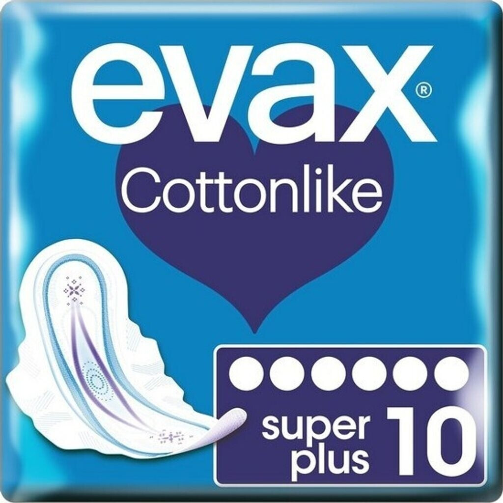 Evax Cottonlike Super Plus with wings (x10)