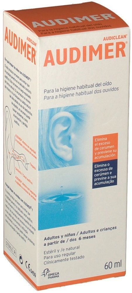 Audimer limpieza oído spray 60ml