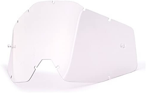 100% RACECRAFT/ACCURI/STRATA Clear Anti-Fog Replacement Lens