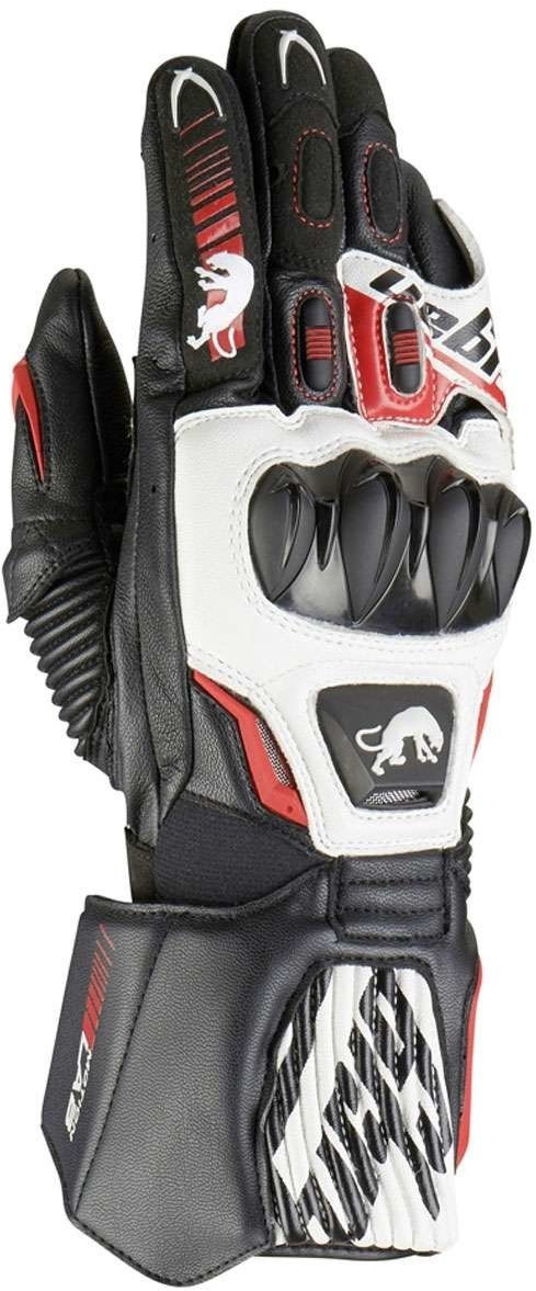 Furygan Gants Fit-R2 noir/blanc/rouge