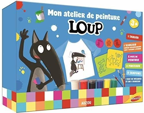 Joustra Mon atelier de peinture loup