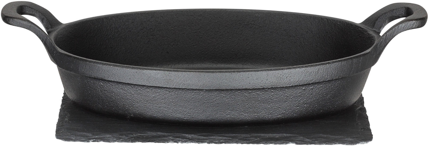 GSW Gastro Traditionell  Mini Serving Pan Cast Iron 21,5 x 15,5 cm
