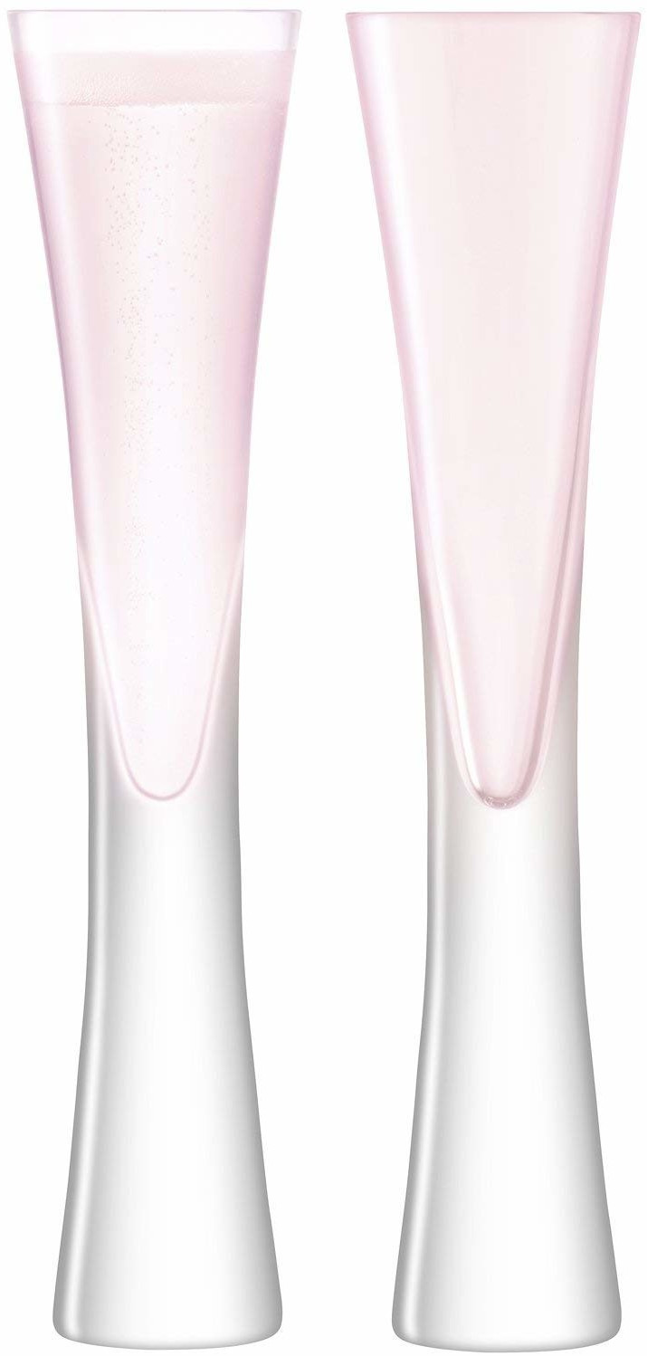 LSA Flûte à champagne Moya 17 cl rose