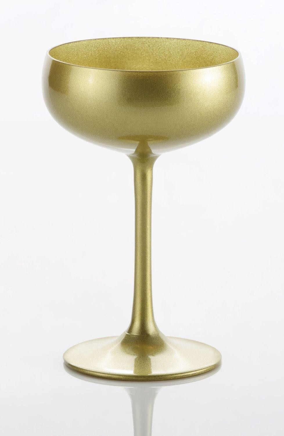 Stölzle Olympic champagne bowl 230 ml set of 6 gold