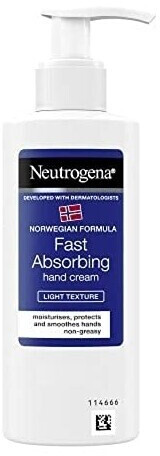 Neutrogena Fast Absorbing Hand Cream with Pump Dispenser (140 ml)