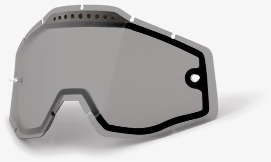 100% RACECRAFT/ACCURI/STRATA Vented Dual Pane Lens Smoke