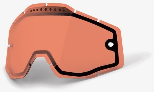 100% RACECRAFT/ACCURI/STRATA Vented Dual Pane Lens Rose