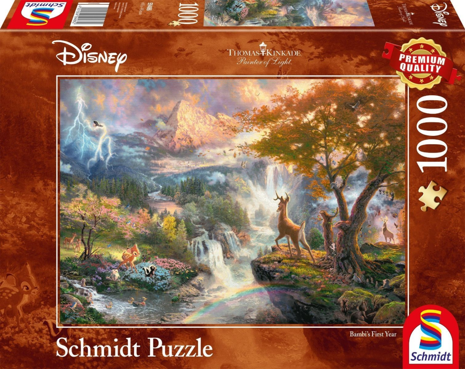 Schmidt Disney Bambi (1000 pièces)