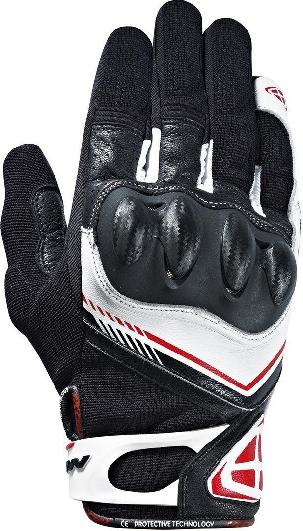 IXON Gants RS Drift noir/blanc/rouge