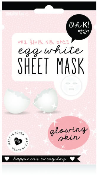Oh K! Egg white sheet mask