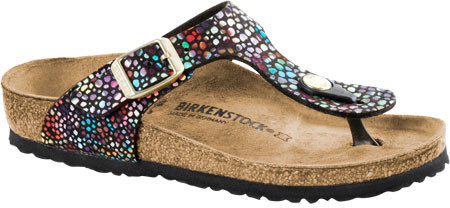Birkenstock Gizeh Kids Micro Fibre Oriental Mosaic black multi (regular)