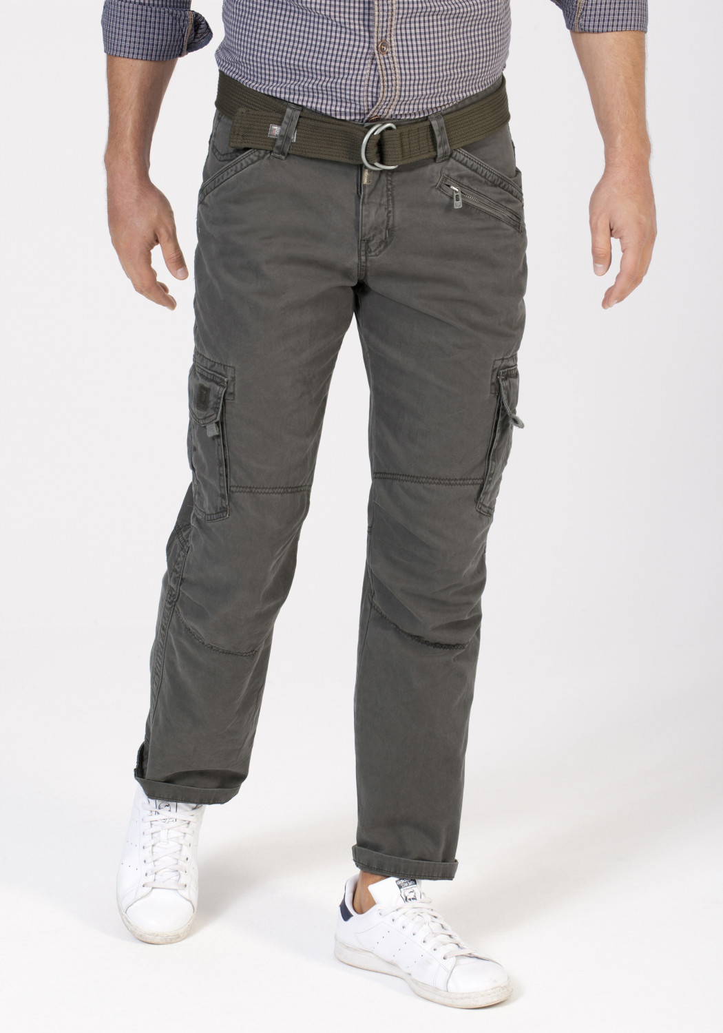 Timezone Herren Cargo Hose Benito 9033 Blue Graphite