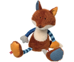 peluche ty renard bleu