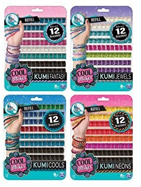 Cool Maker 6038304 Kumi Kreator Refills Craft Kit (Colours and Style –  ToysCentral - Europe