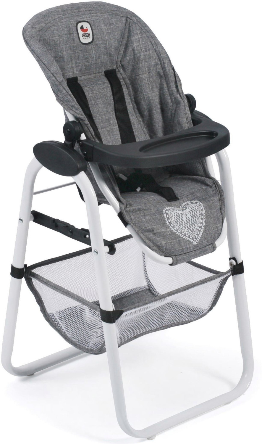 Bayer-Chic Doll high chair - Jeans Grey