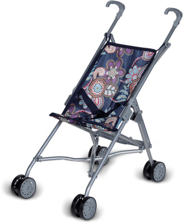 Knorrtoys Poussette Sim - Blue Flowers
