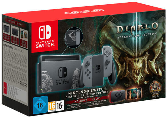 Nintendo Switch + Diablo III - Limited Edition Bundle