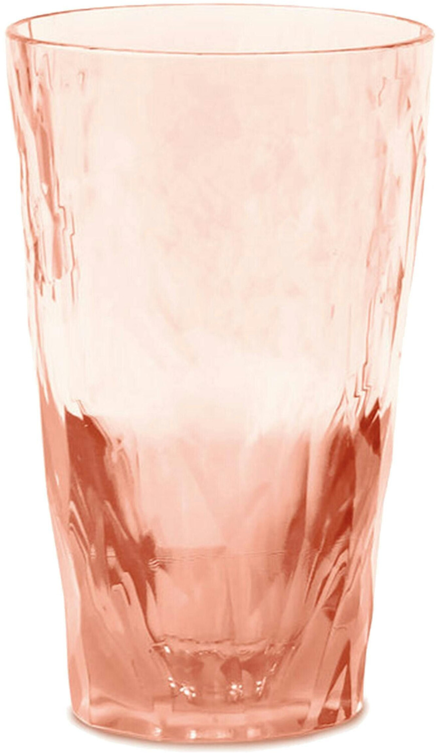Koziol CLUB NO. 6 longdrink glass - transparent rose quartz - 300 ml