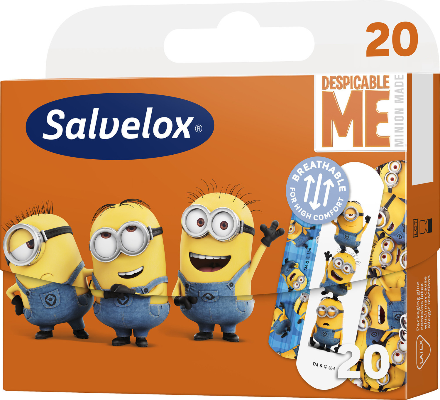 Salvelox Minions sticking plasters (20 pcs.)