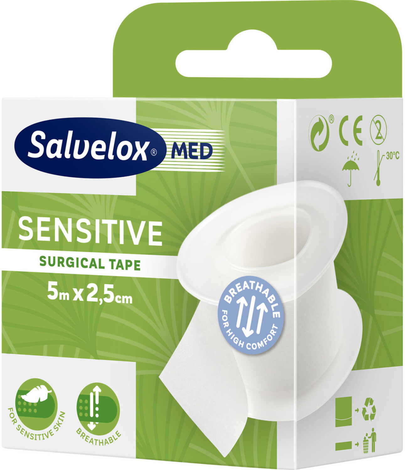 Salvelox Sensitive tape 5 m x 2,5 cm (1 pc.)