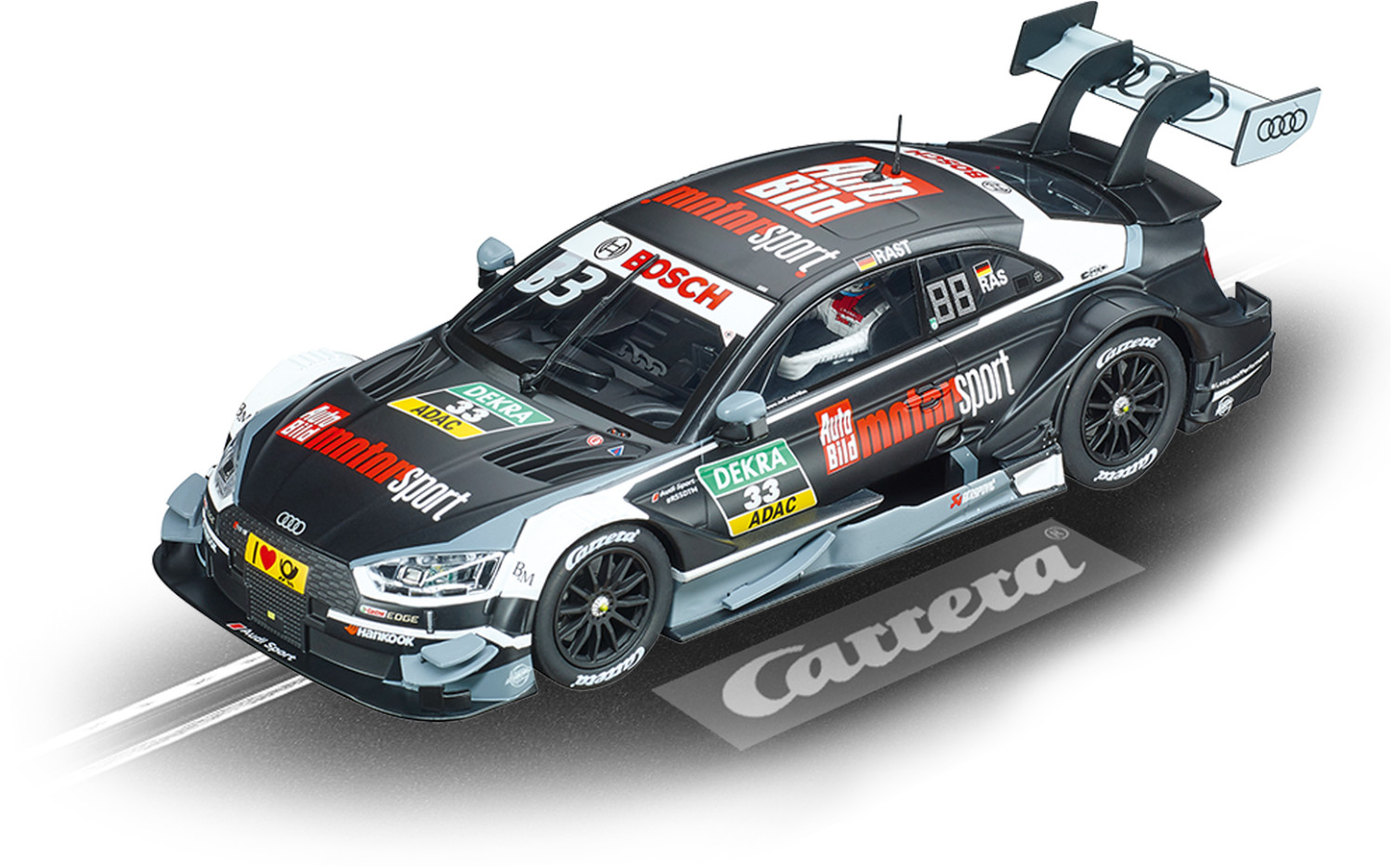 Carrera Digital 124 Audi RS 5 DTM „R. Rast, No. 33“