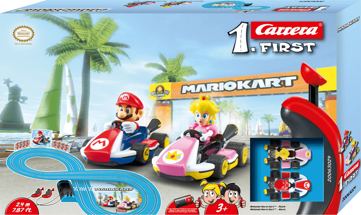 Carrera First Nintendo Mario Kart - Peach