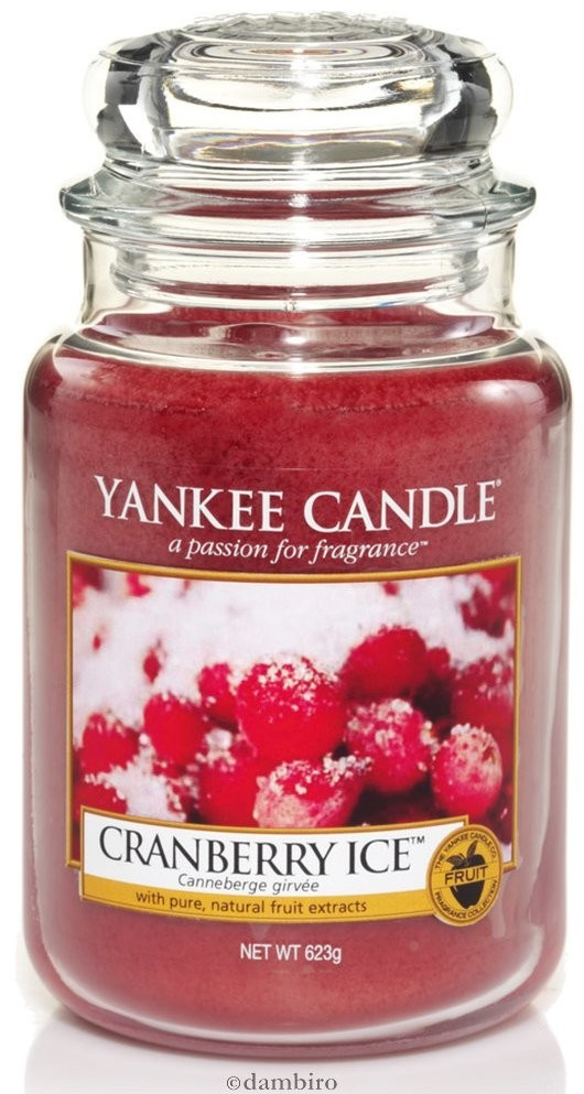 Yankee Candle Cranberry Ice Grande jarre 623 g