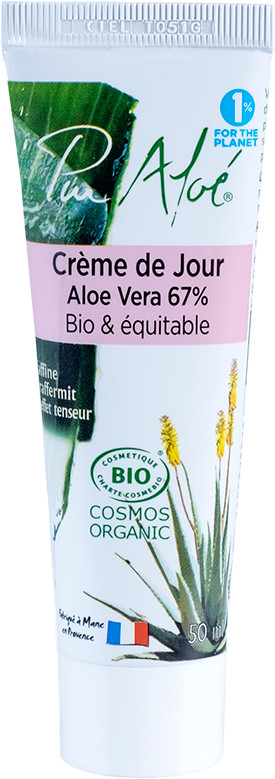Pur Aloé Crème de jour 67% aloé vera (50 ml)