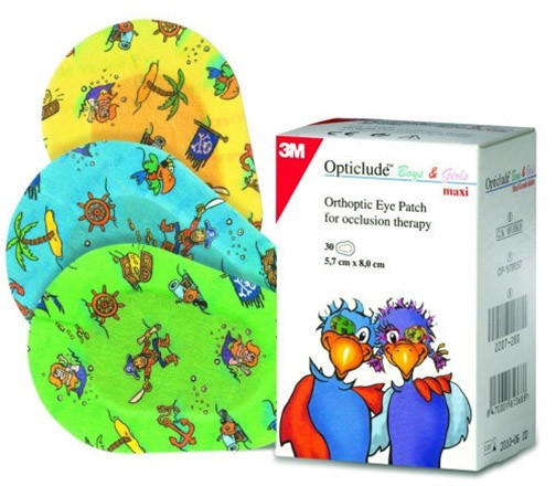 3M Medica Opticlude printed eye patches 5,7 x 8 cm (30 pcs.)