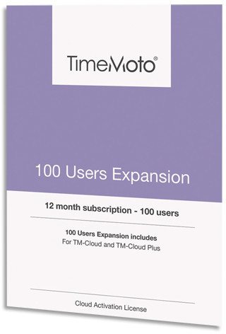 Safescan TimeMoto 100 User Expansion