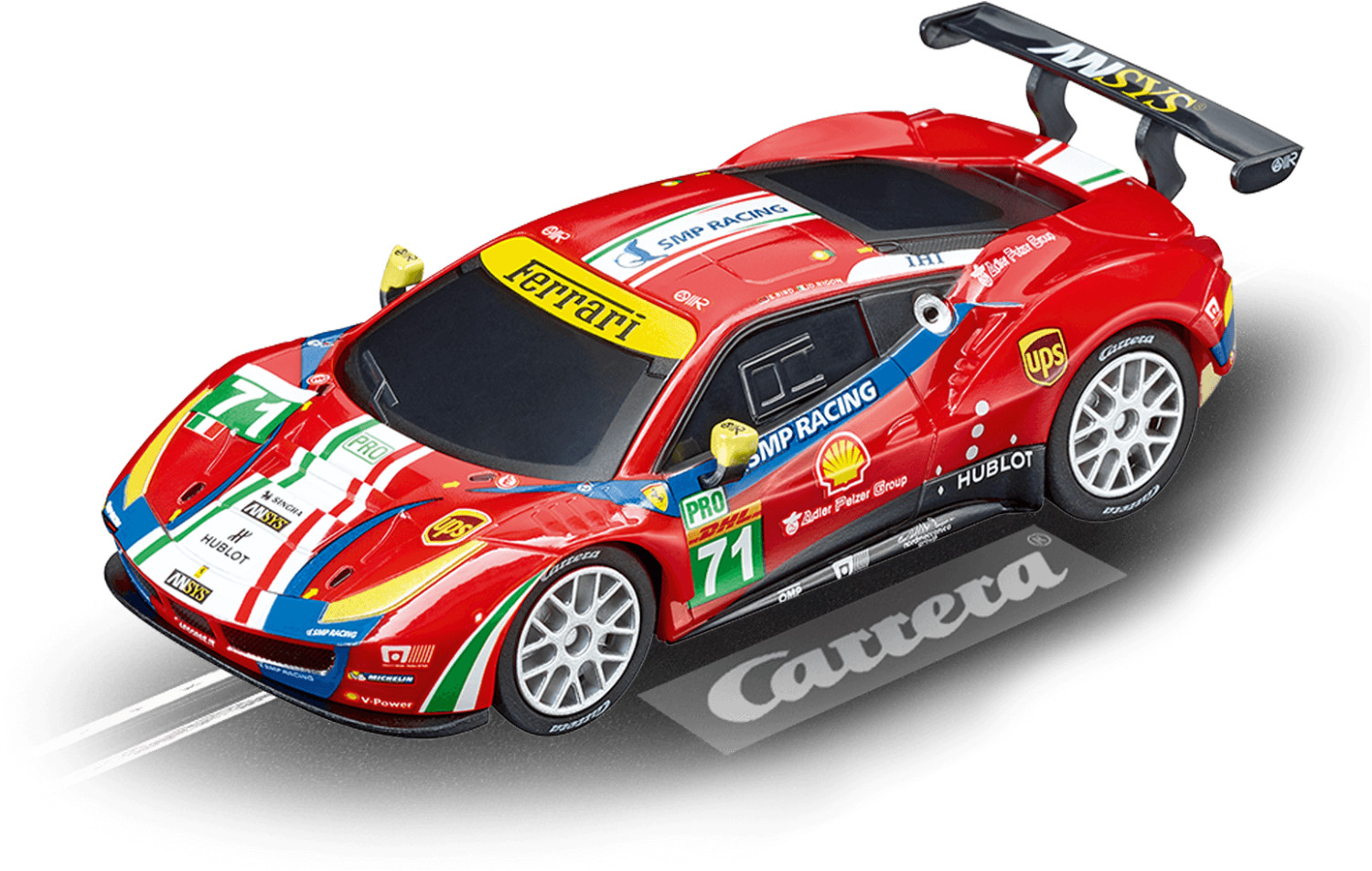Carrera Digital 143 Ferrari 488 GT3 AF Corse, No. 71
