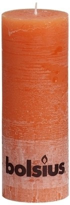 Bolsius Bougie rustique 190 x 68 mm orange