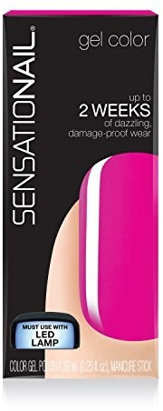 Sensationail Vernis à ongles gel - Pink Hibis Kiss (7.39 ml)