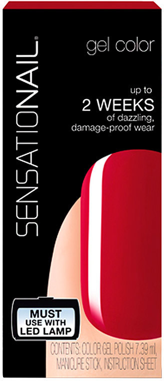 Sensationail Vernis à ongles gel - Juicy Sangria (7.39 ml)