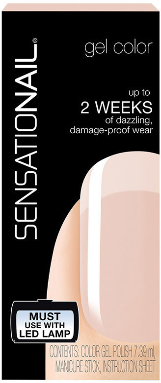 Sensationail Vernis à ongles gel - Barely There (7.39 ml)