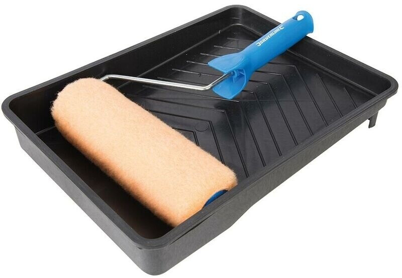 Silverline Tools Kit peinture Rouleau et bac 230 mm (733233)