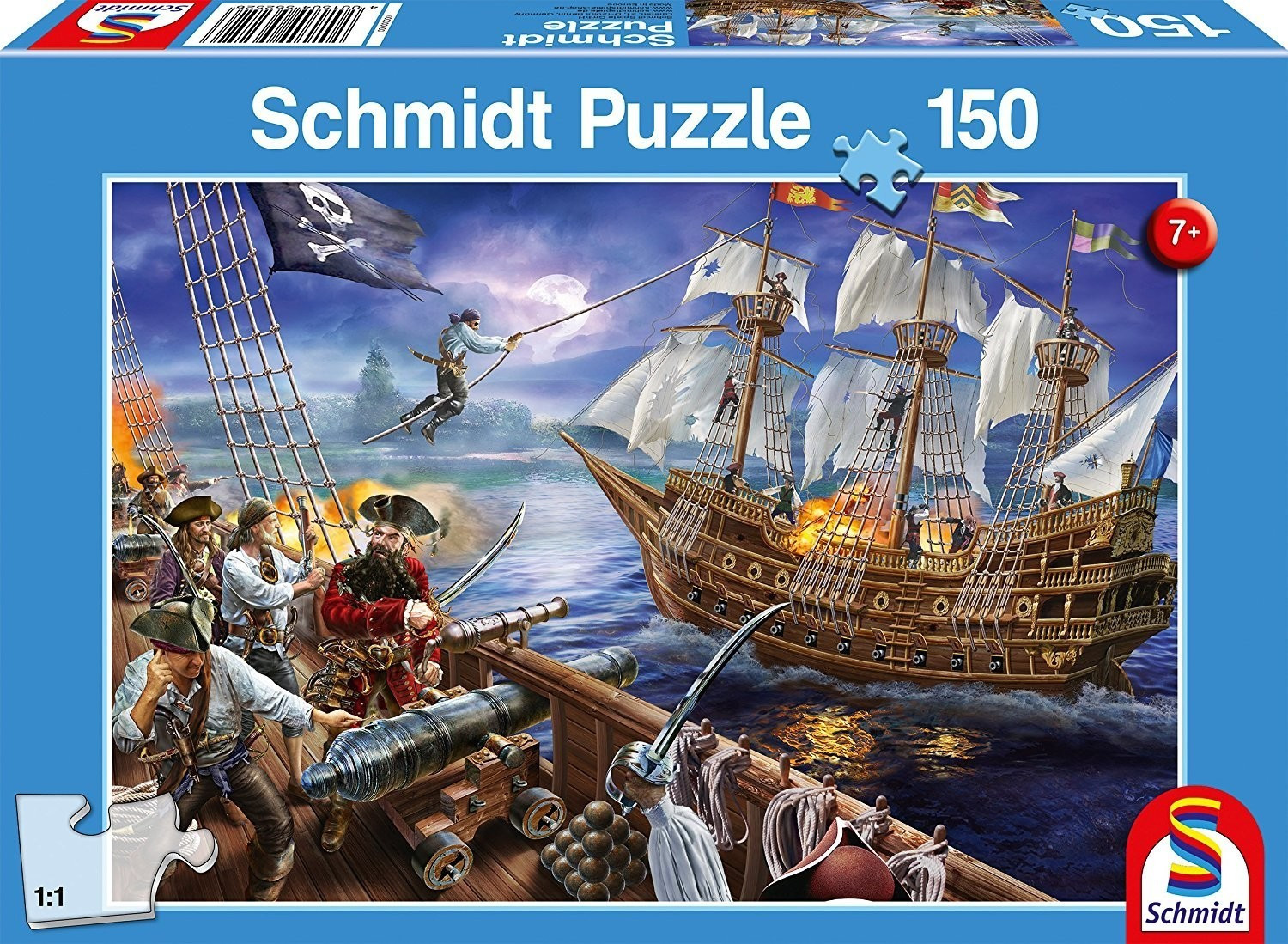 Schmidt Abenteuer mit den Piraten (150 Teile)