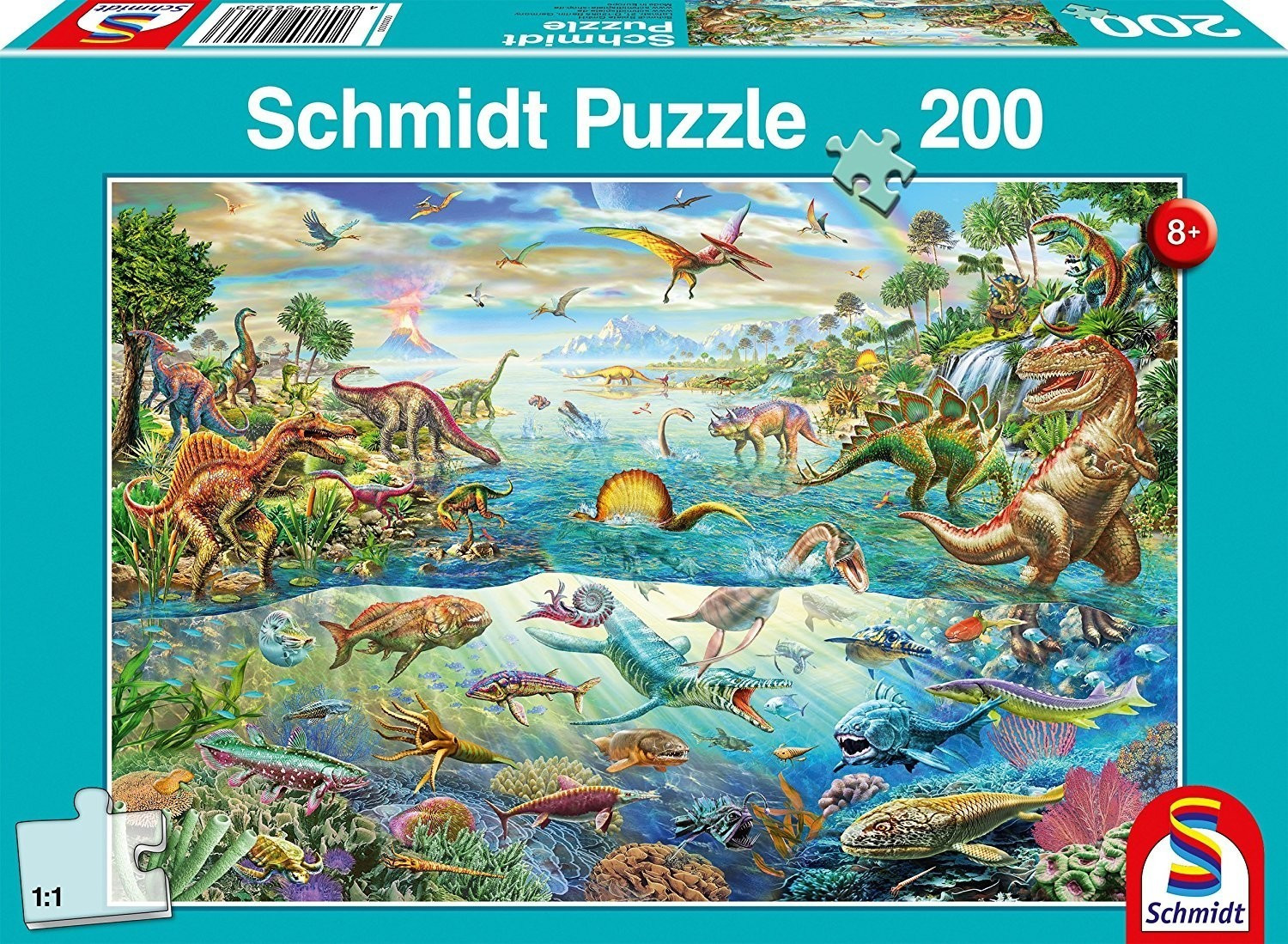 Schmidt Entdecke die Dinosaurier (200 Teile)