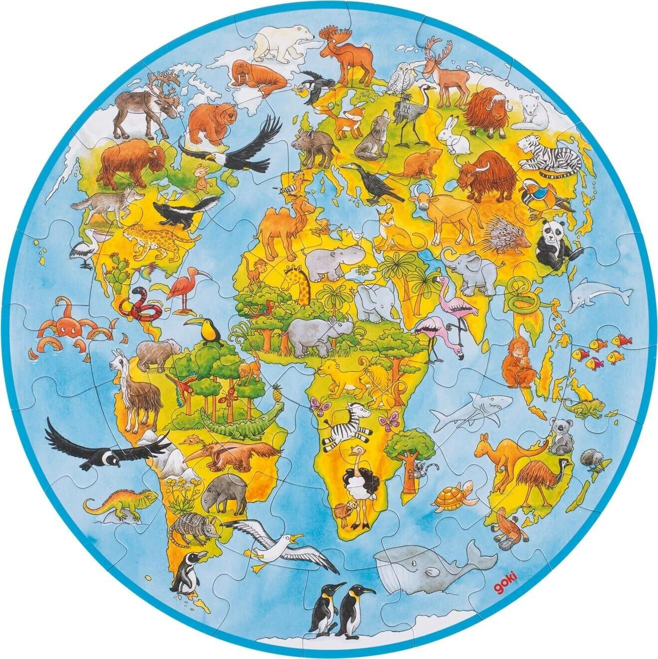 Goki XXL Welt (49Teile)