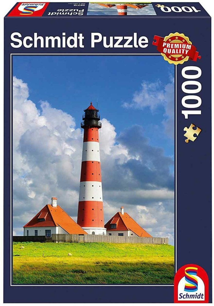 Schmidt Westerhever Leuchtturm (1000 Teile)