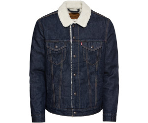 levi's herren type 3 sherpa trucker-jacke blue firework levi's herren type 3 sherpa trucker-jacke blue firework