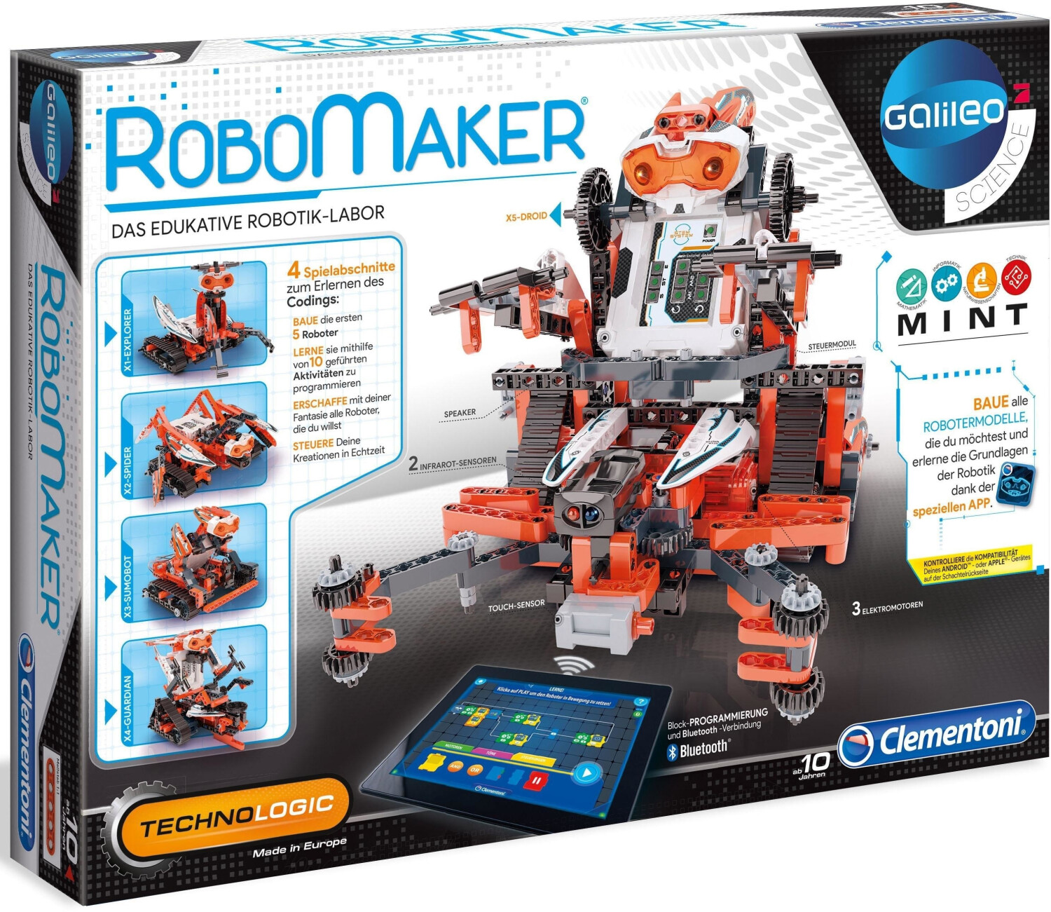 Juego Caja Clementoni 59266 Mis Primeros Experimentos Galileo Lab