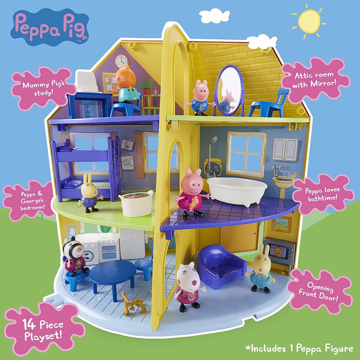 Peppa pig peppa's family home playset 2025