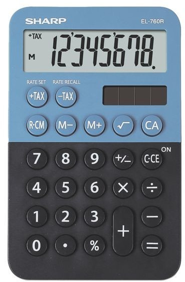 Sharp EL-760R blue
