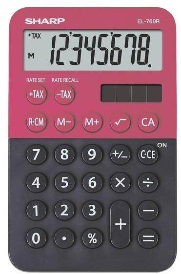 Sharp EL-760R red