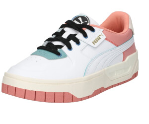 Puma Cali Sport chunky trainers in white and coral