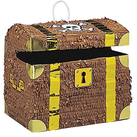 Unique Party Coffre de trésor pirate (6763)