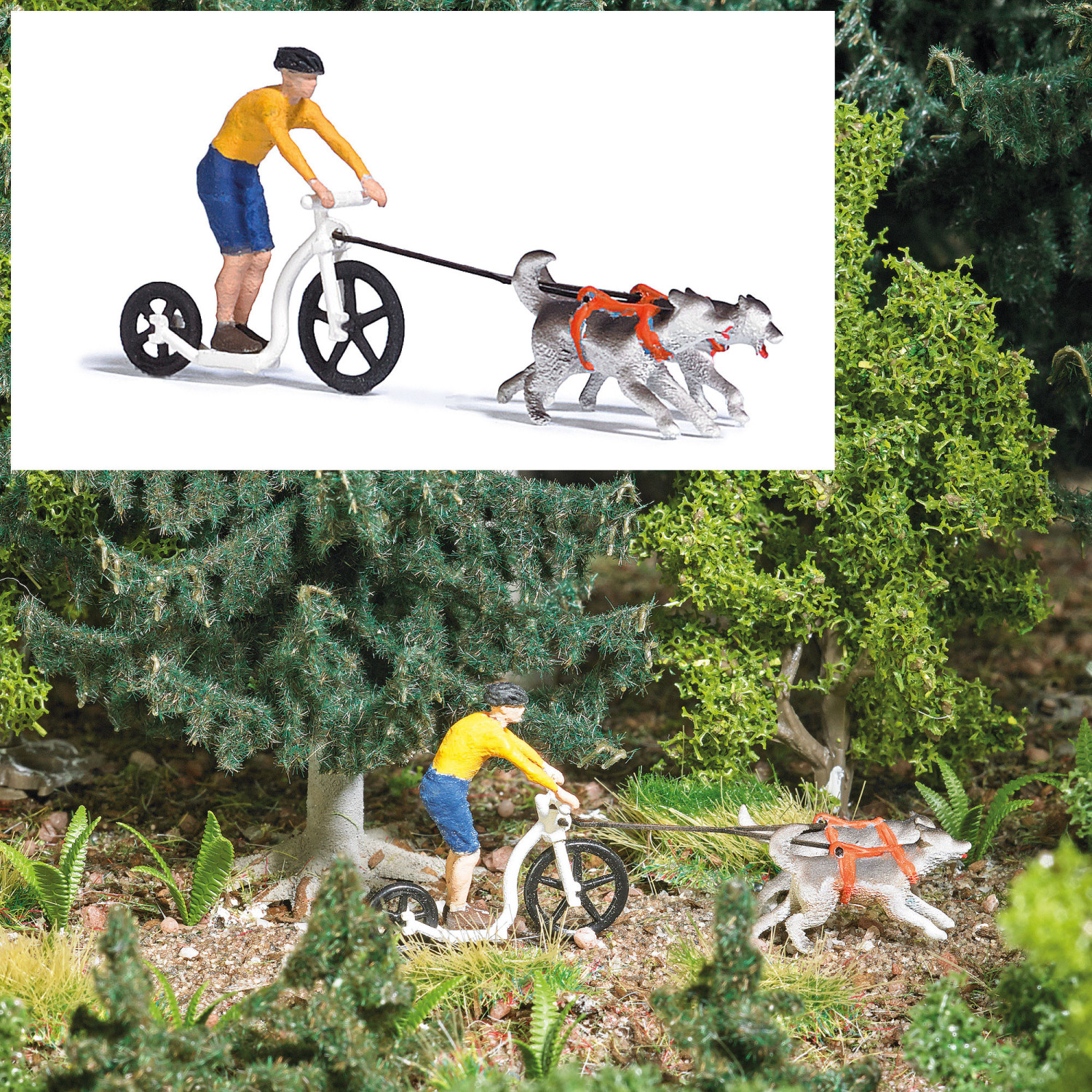 Busch Action Set: Dogscooting (7814)