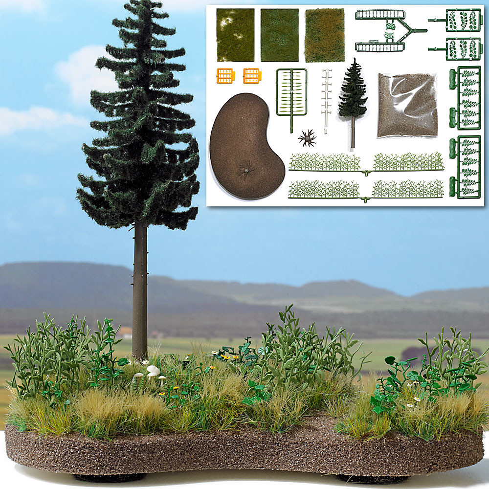Busch Pure Nature Learning Diorama Set with Base (1259)